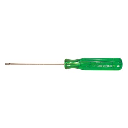 Eight Tool TORX SCREWDRIVER, T8 X 140MM OAL TXD-8